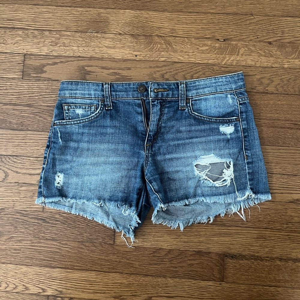 Joe’s Jeans women’s denim shorts size 26, mid rise